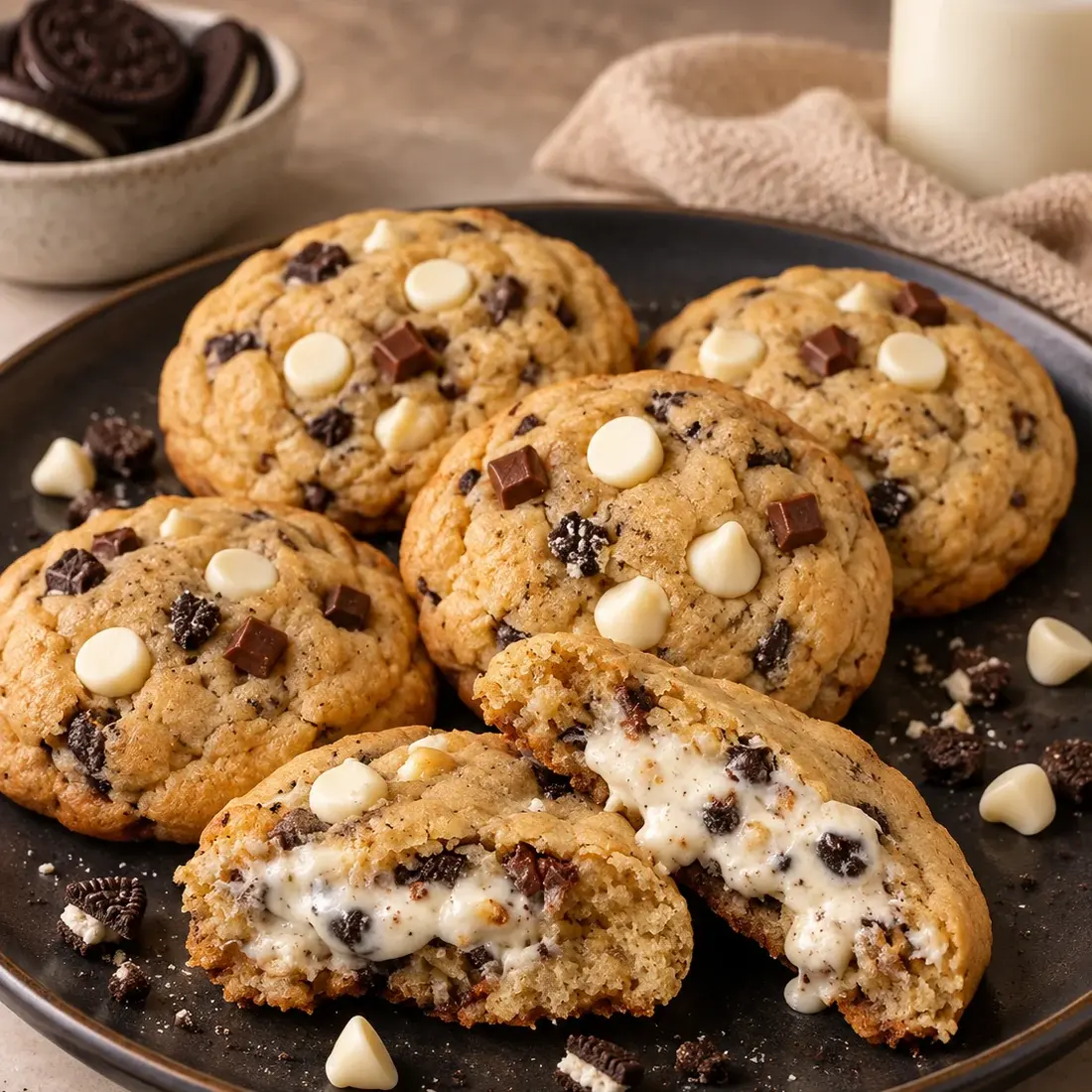 Cookie de Cookies and Cream da Victoria Régia