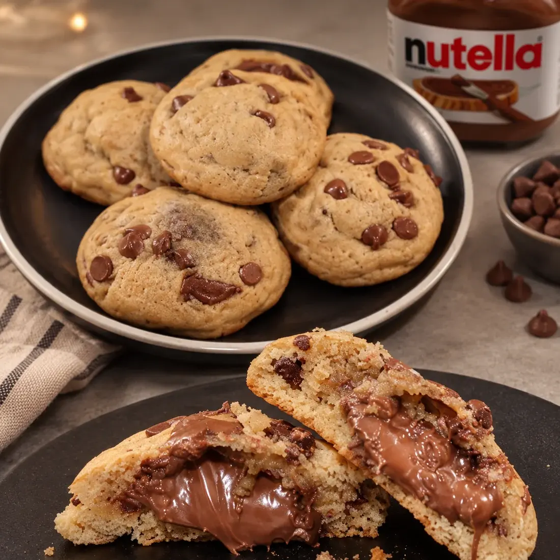 Cookie de Nutella da Victoria Régia